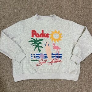 Parke x Set Active Mockneck Sweatshirt